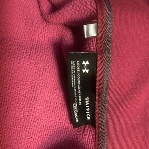 Under Armour Burgundy Jacket/sweater